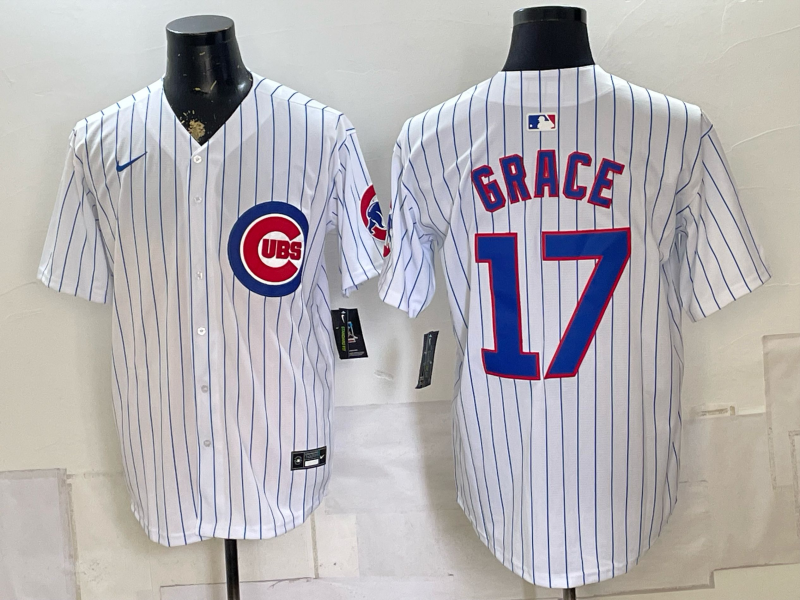 Men 2026 Chicago Cubs #17 Grace white Game Nike MLB Jersey 0804003->chicago cubs->MLB Jersey